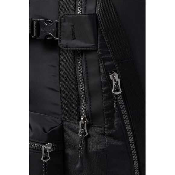 Superdry Mens Mountain Tarp Graphic Backpack Black/Optic - NWT - Picture 4 of 8